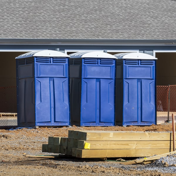 do you offer hand sanitizer dispensers inside the porta potties in Byers Texas